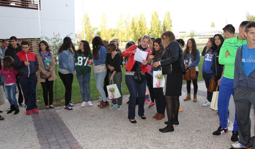 El I.E.S. Reyes de España recibe a alumnos franceses