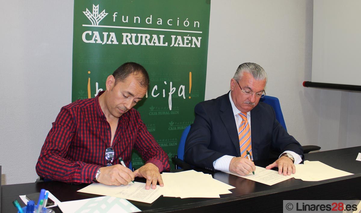 CONVENIO ENTRE EL GRUPO f/8 DE FOTOGRAFÍA DE LINARES Y LA FUNDACIÓN CAJA RURAL DE JAÉN