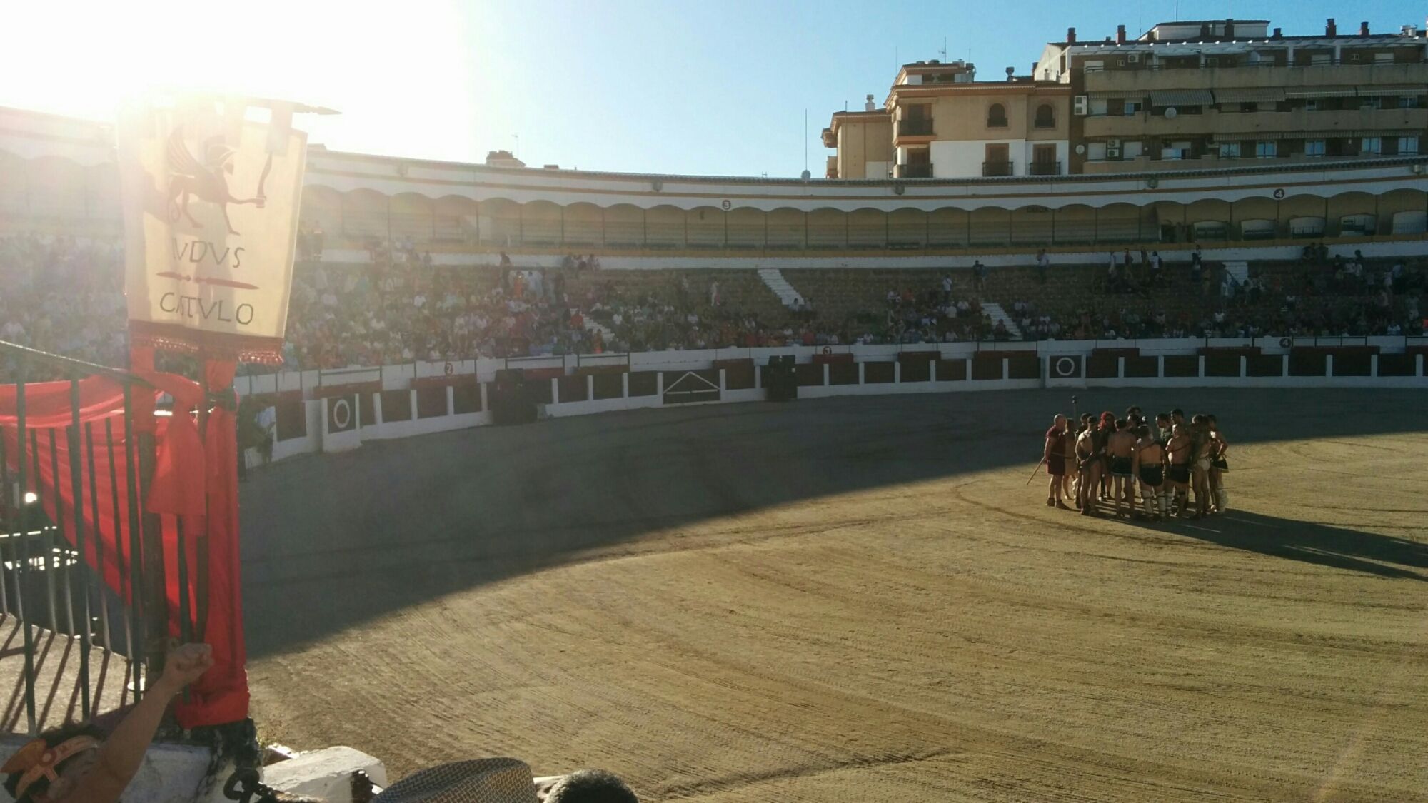 En estos momentos comienzan los Juegos de Gladiadores de Cástulo