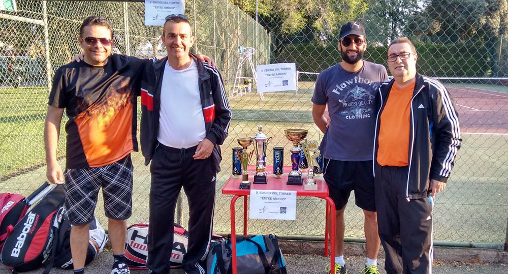 II Edición del Torneo “Entre amigos” de tenis