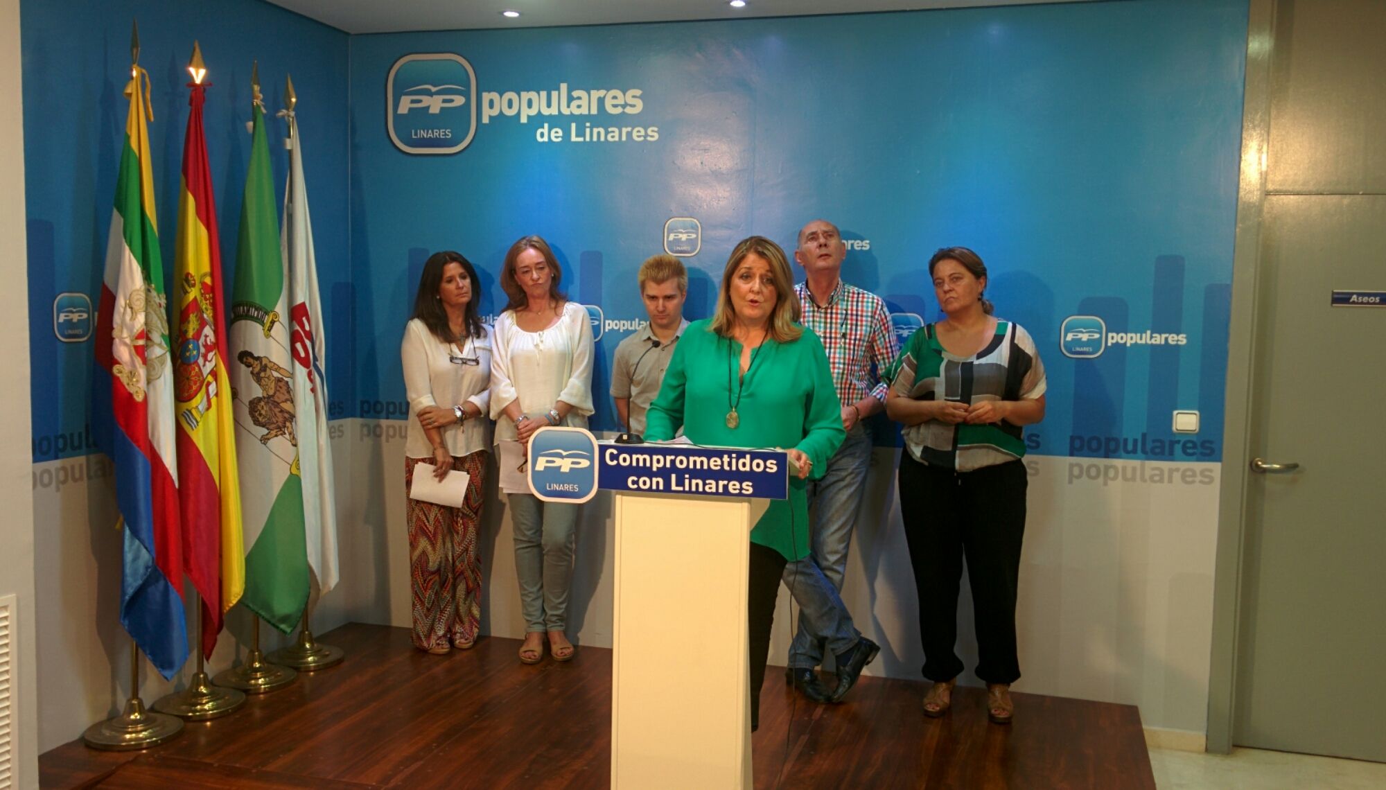 En estos momentos rueda de prensa del PP sobre la Feria