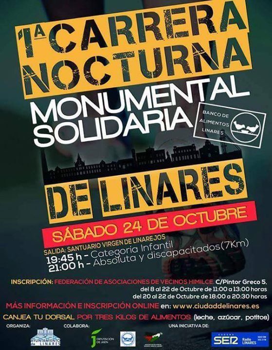 Preparan la I Carrera Nocturna «Monumental solidaria»