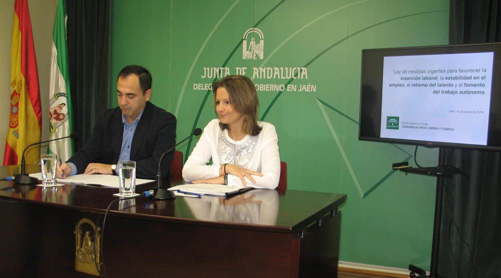 La Junta destinará más de 21 millones de euros a la provincia  de Jaén con la nueva Ley de medidas de creación de empleo