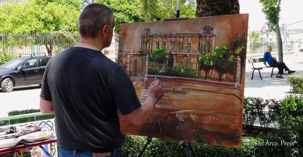 Juab Valdivia ganador en el II Certamen de Pintura al Aire Libre