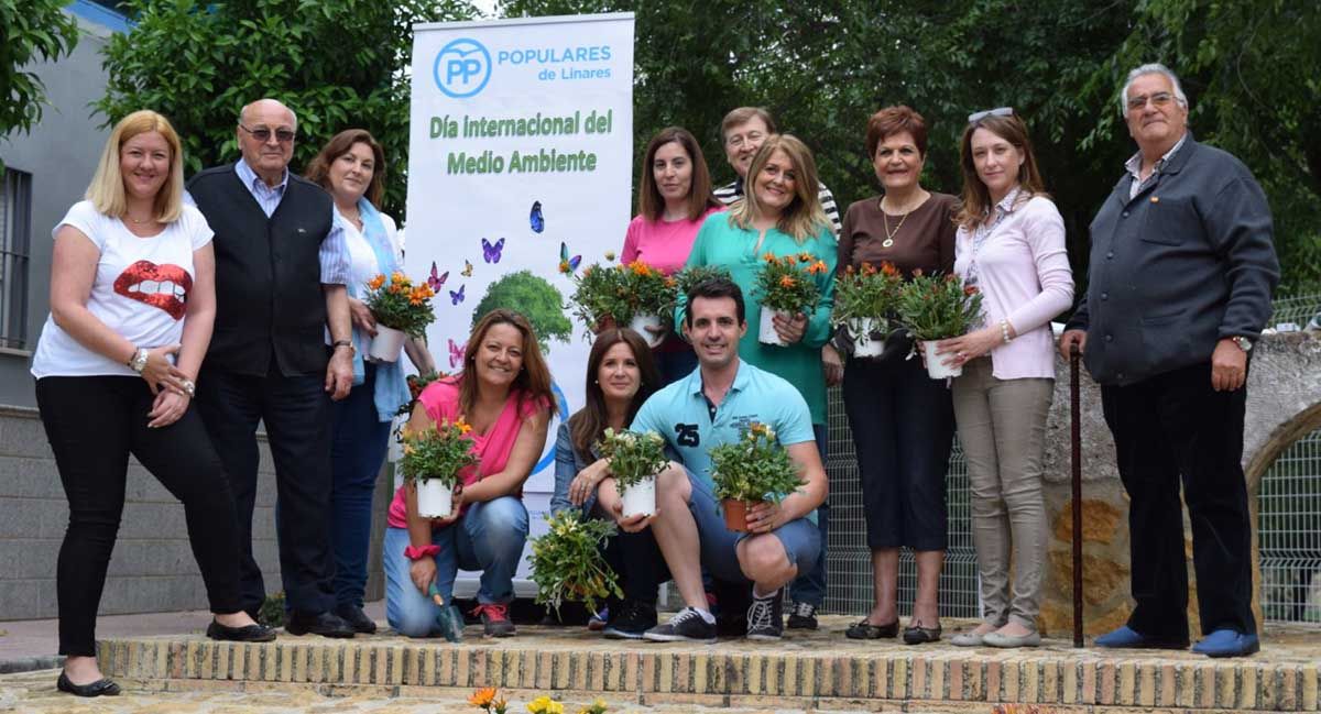 El Partido Popular celebra en Linares-Baeza el Día Mundial del Medio Ambiente con una actividad de concienciación y respeto a la naturaleza