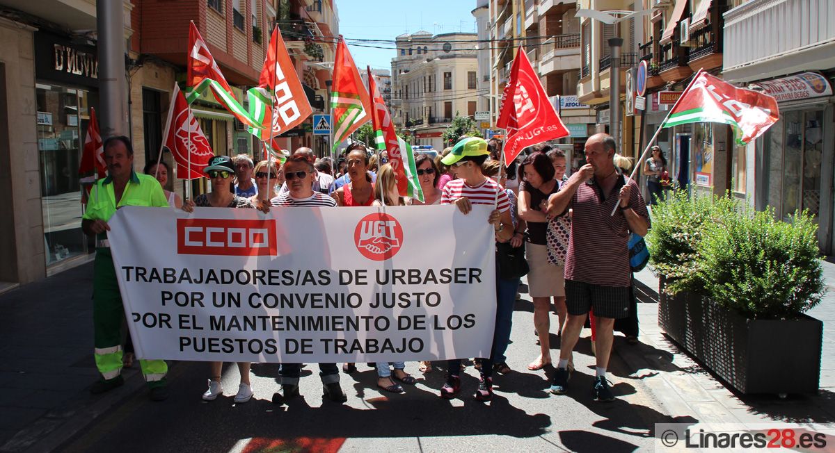 Cs Linares pedirá  en el Pleno que los trabajadores de Urbaser recuperen sus condiciones