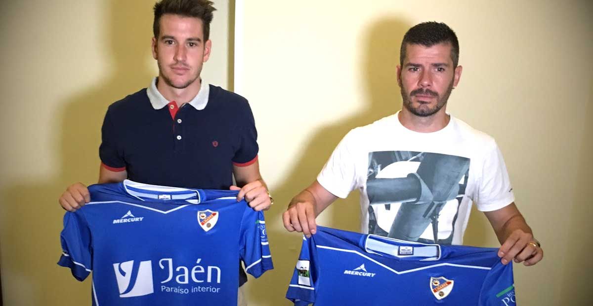 El Linares Deportivo presenta a Sergi Guilló y Víctor Curto