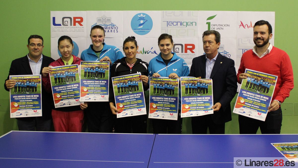 El mejor tenis de mesa europeo vuelve a Linares