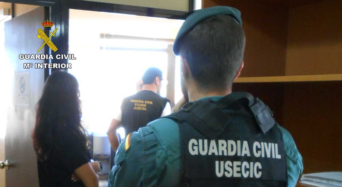 La Guardia Civil desmantela una Comunidad de Bienes con estafas en Linares