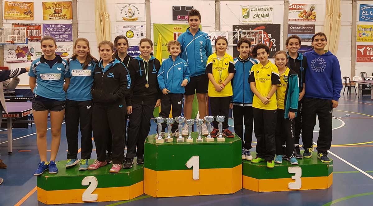 Impresionante actuación del Tecnigen Linares en el Campeonato de Andalucía