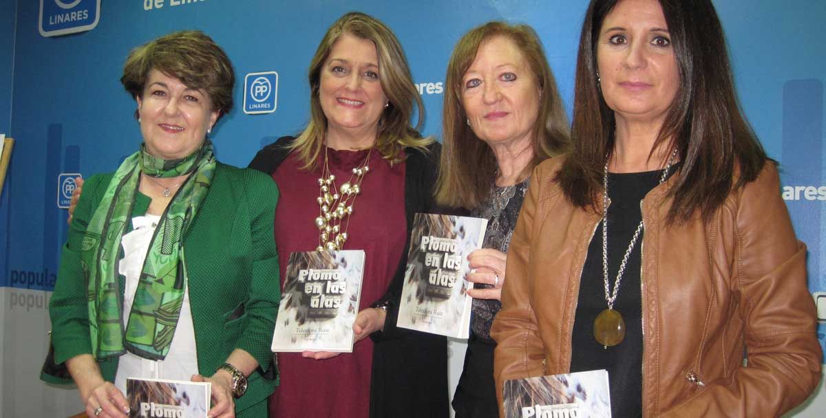 El PP de Linares inaugura su IV Foro Cultural 2017 con una interesante charla-coloquio en torno a la presentación del libro ‘Plomo en las alas’, de Telesfora Ruiz