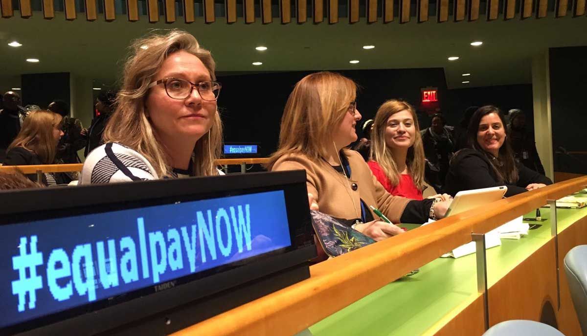 Laura Berja asiste en Nueva York a los actos organizados con motivo de la Comisión de la Condición Jurídica y Social de la Mujer de la ONU