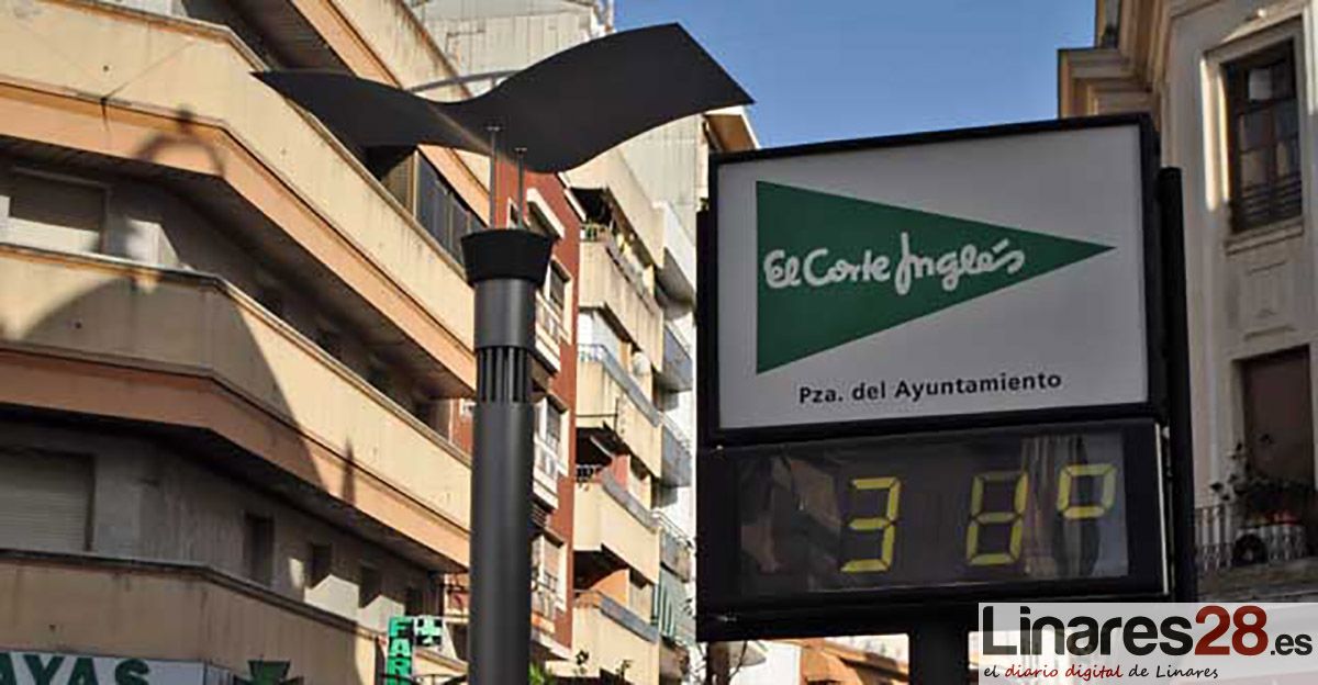 Tres días de alerta naranja por calor en Linares