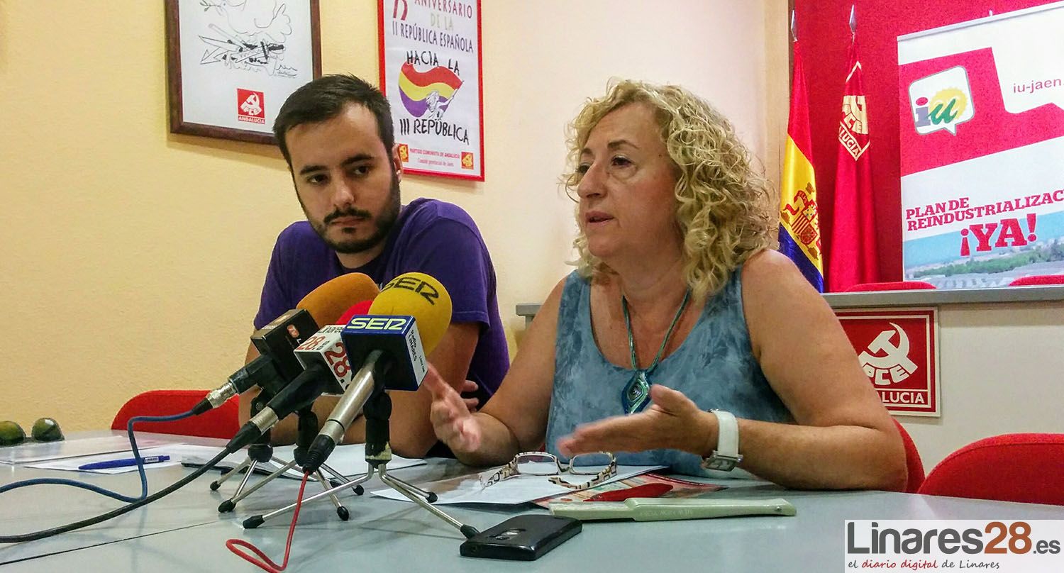 IU: «Linares necesita una nueva ilusión colectiva y organizar un fuerte movimiento reivindicativo en clave de progreso social»