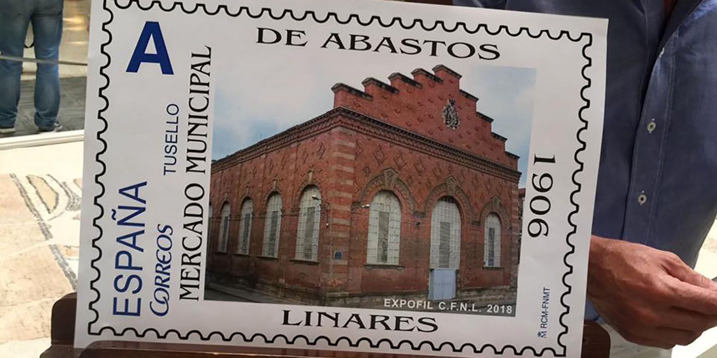 CORREOS se suma al homenaje al Mercado de Abastos de Linares
