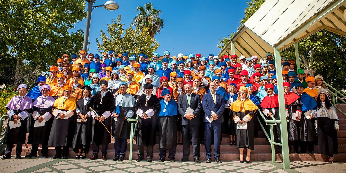 El Rector destaca la evolución y progreso de la UJA en sus 25 años de existencia en el acto académico de inauguración del curso 2018/2019