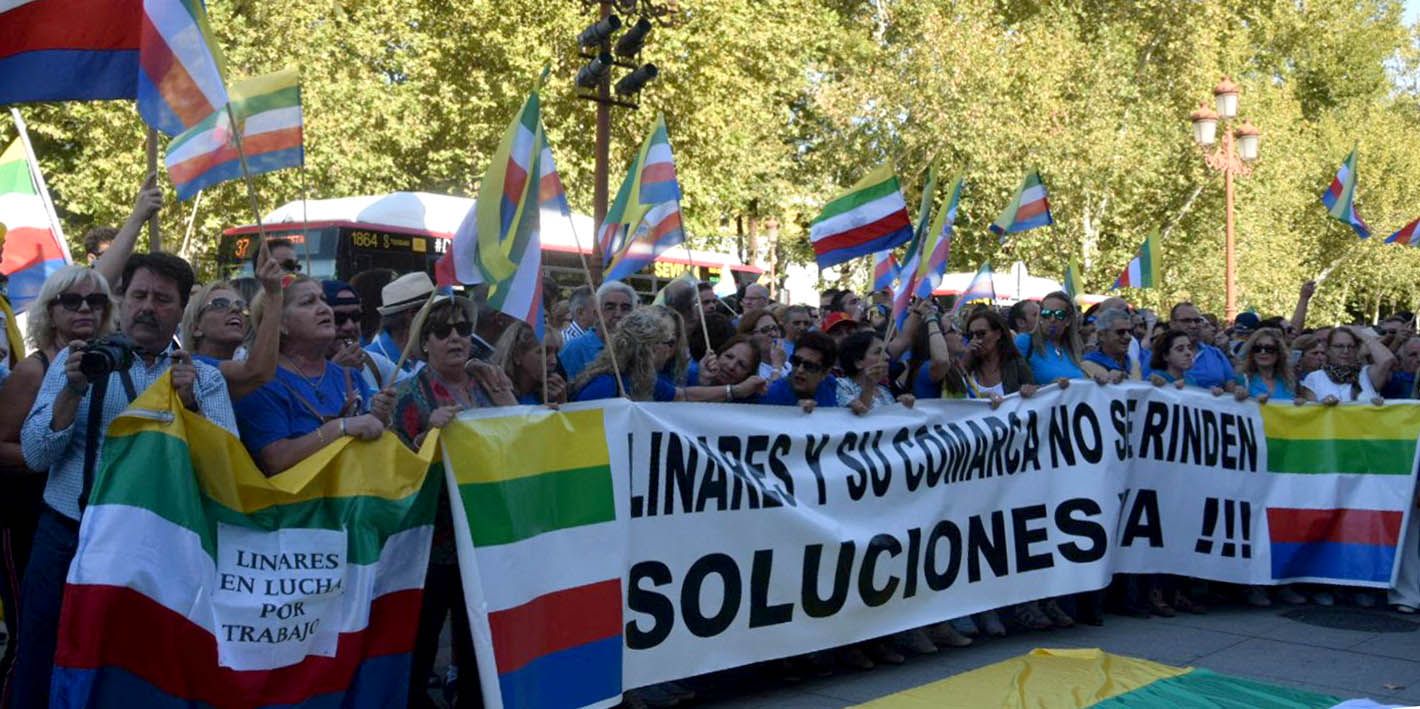 ‘Todos a una por Linares’ hace balance de la movilización del viernes en Sevilla