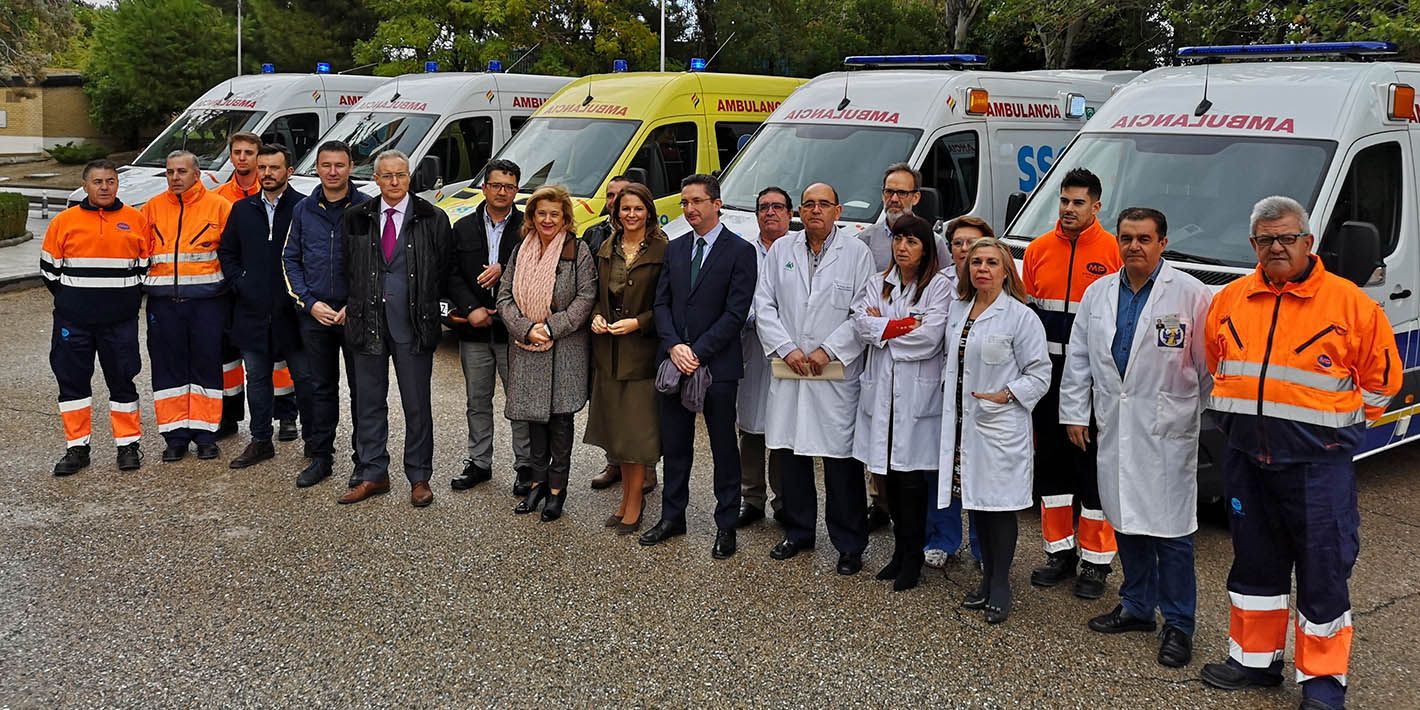 21 nuevas ambulancias para atender al Hospital de Linares