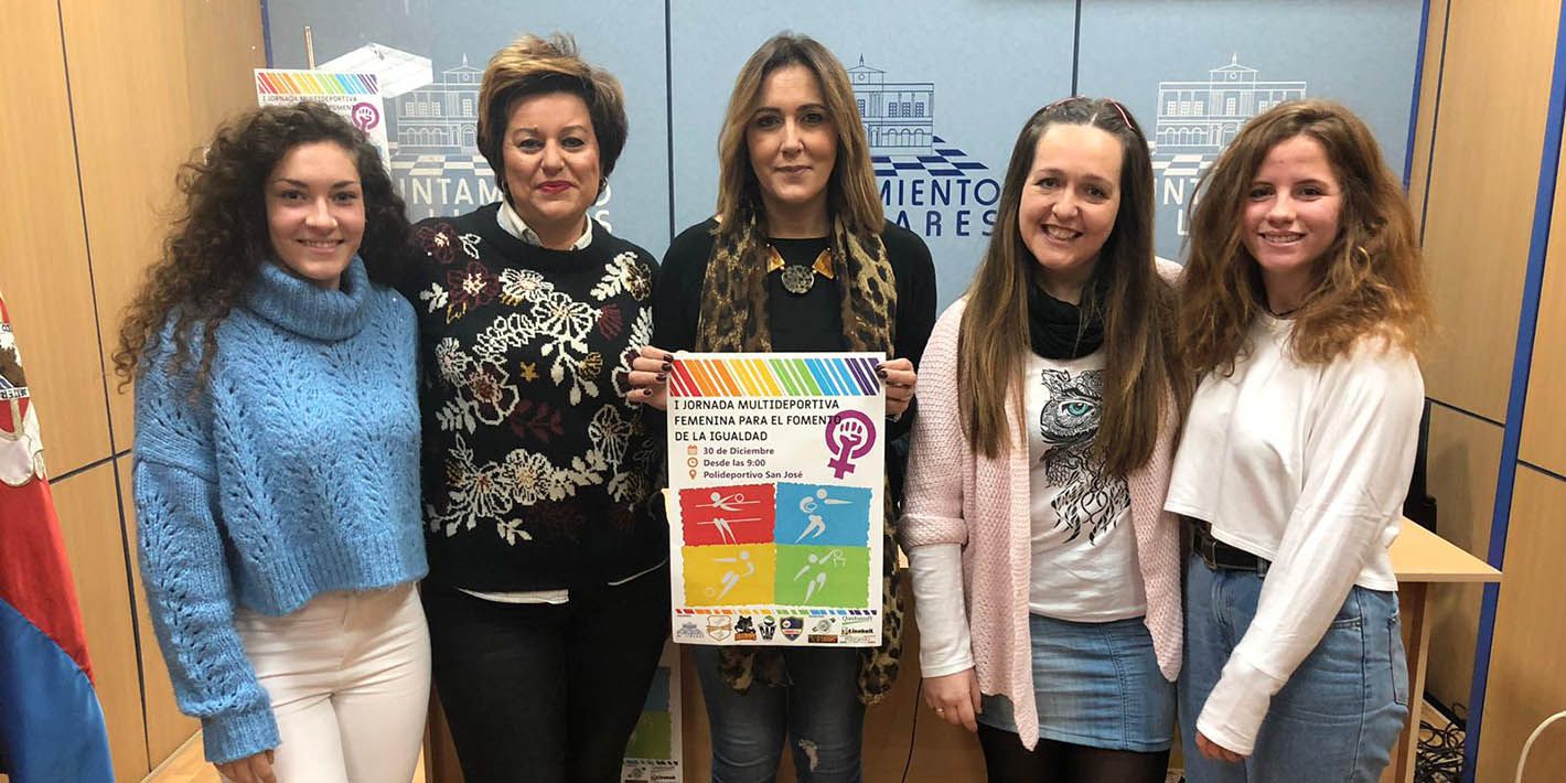 El deporte femenino de Linares se une para fomentar la igualdad de género