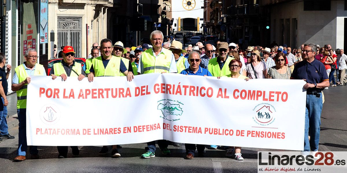 La Plataforma en defensa de las Pensiones de Linares se reúne el lunes con el Delegado