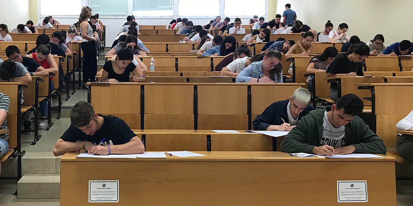 Un 94,3% de estudiantes superan la Fase de Acceso a la Universidad en la convocatoria de junio en la provincia de Jaén