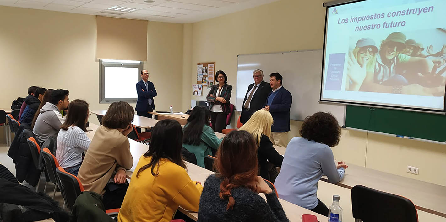 Comienza el Curso de Formación en Educación Cívico Tributaria en la Universidad de Jaén