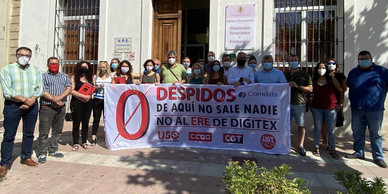 Los ayuntamientos de la Comarca Norte llevarán la voz de los trabajadores de Comdata a todas las instituciones