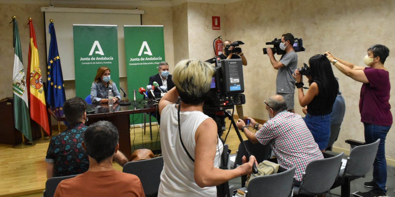 Educación y Salud destacan la «normalidad y la seguridad» en el inicio del curso escolar en Jaén