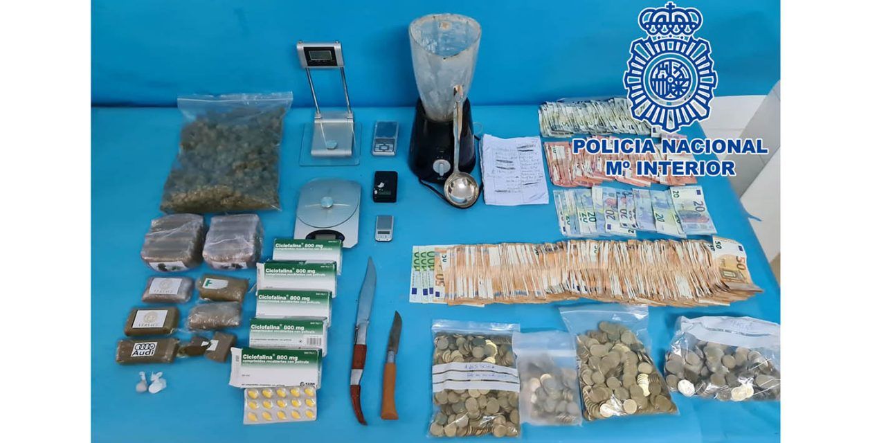 SUCESOS | Cuatro detenidos en Linares por presunto tráfico ilegal de drogas