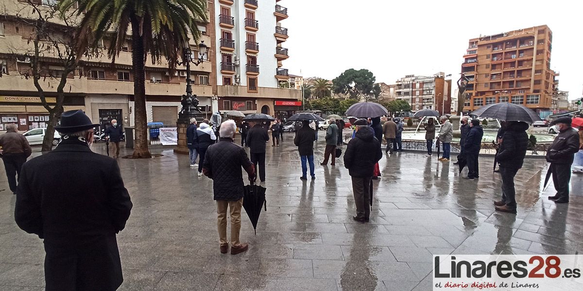 VÍDEO | La Plataforma en Defensa de las Pensiones Públicas de Linares también sale a la calle