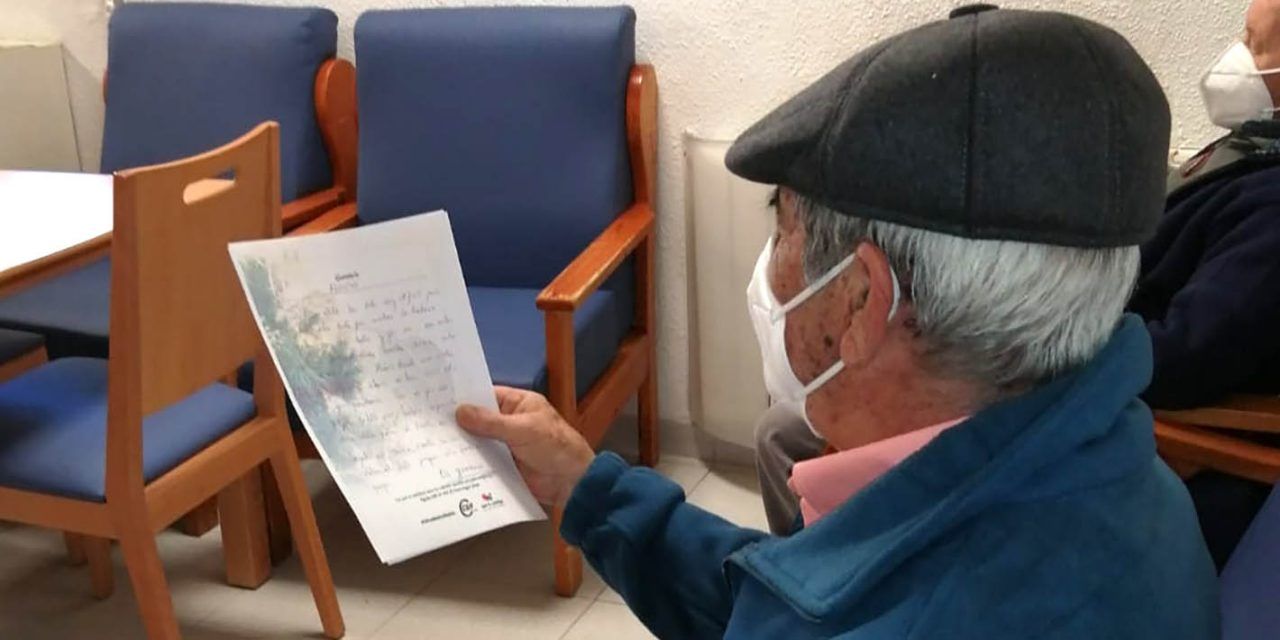 Éxito de la iniciativa de la redacción de cartas a los residentes en centros de mayores desarrollada por CSIF Jaén