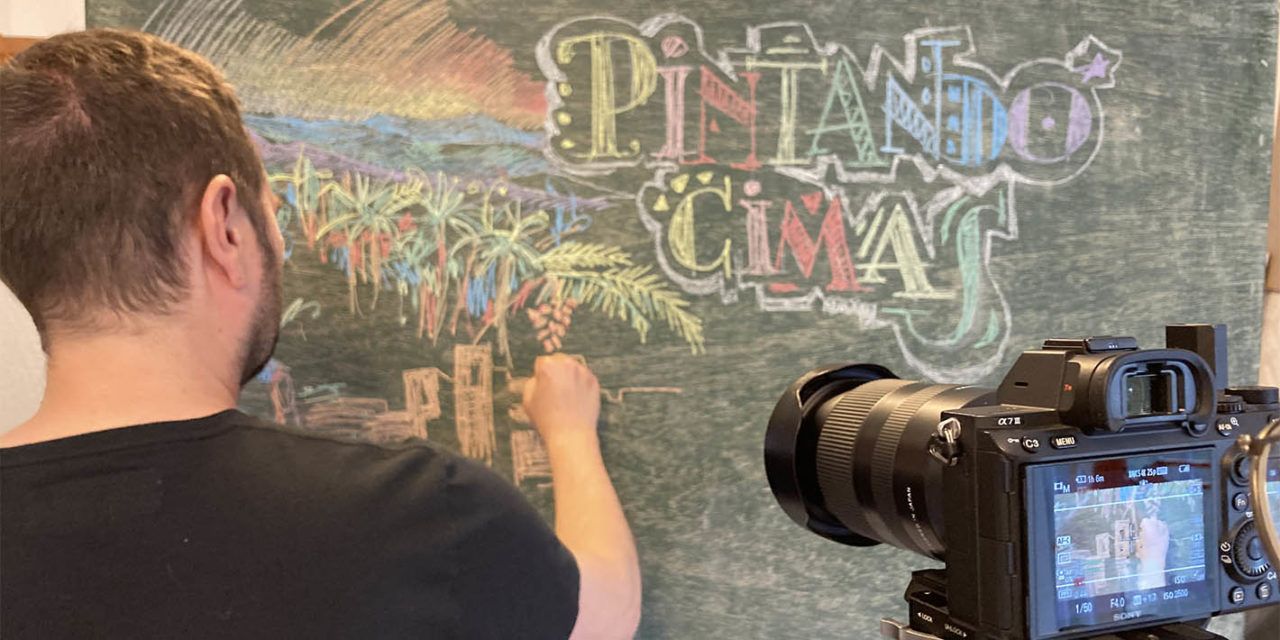 El linarense Carlos Chamorro vuelve con la iniciativa ‘Pintando Cimas’