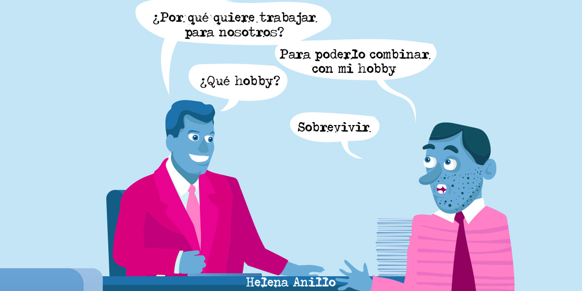 La viñeta de Helena Anillo – Sobrevivir