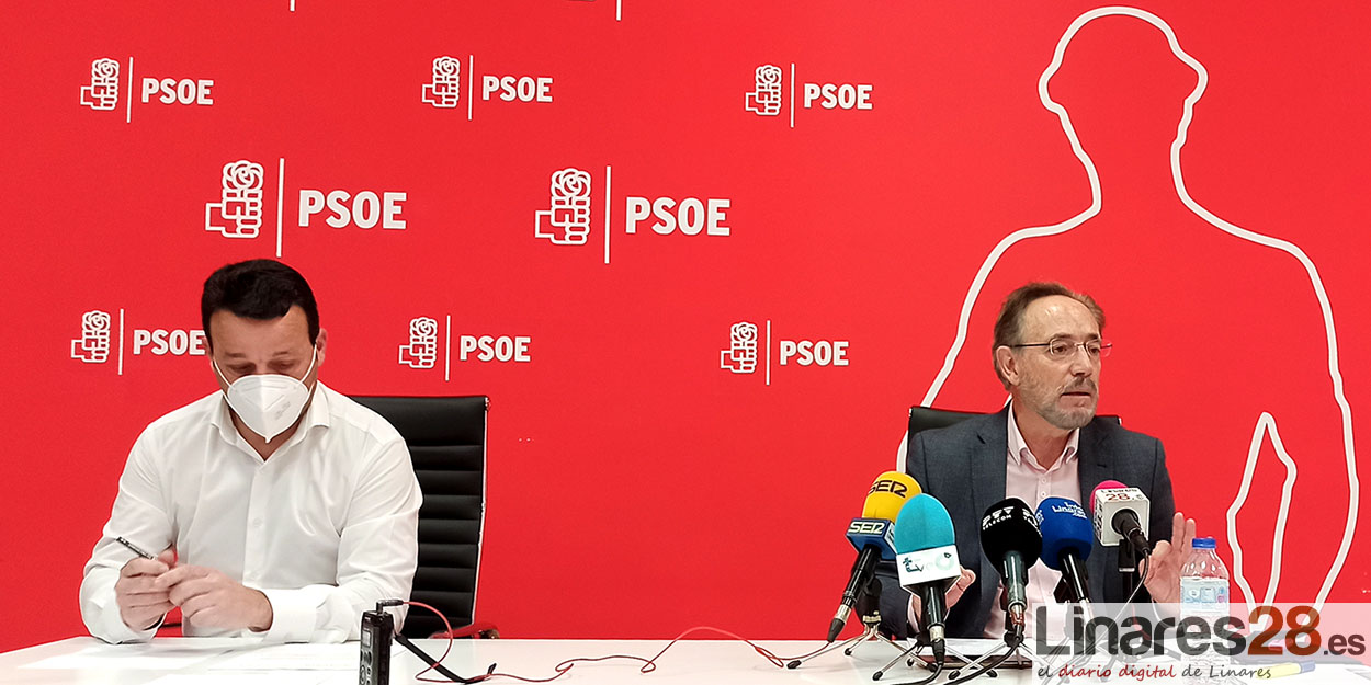 VÍDEO | El PSOE considera una «tomadura de pelo» la visita de Moreno Bonilla a Linares