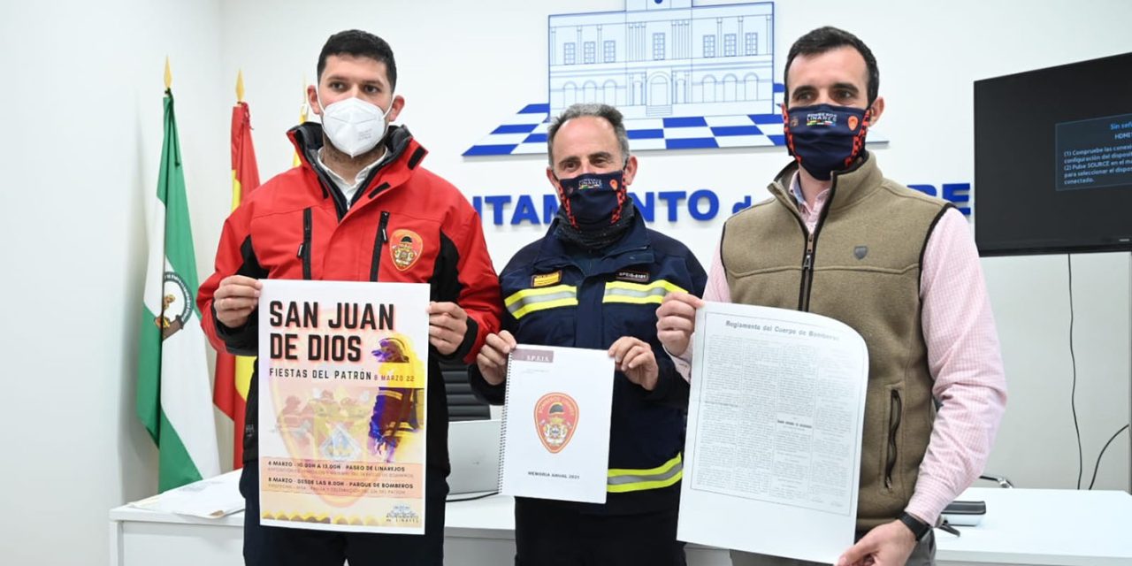 Los Bomberos de Linares dan respuesta a una población estimada de 98.000 habitantes