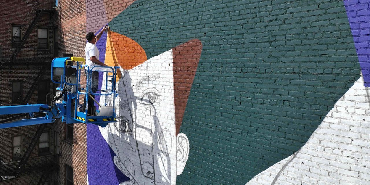 Belin vuelve a New York para pintar un gran mural