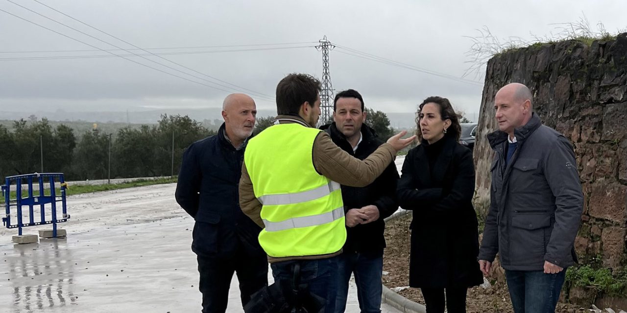 Diputación invierte 185.000 euros en la ampliación de los viales de acceso del complejo medioambiental del Guadiel