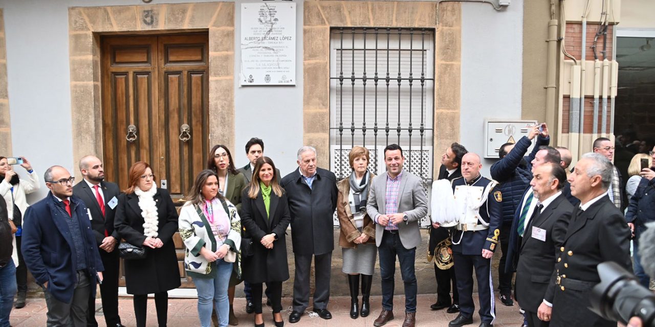 Linares rindió homenaje al compositor Alberto Escámez