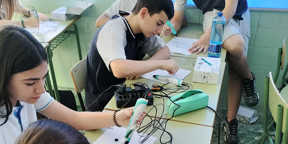 El artista linarense Héctor Lara desarrollan un proyecto 3D para aulas de educación secundaria