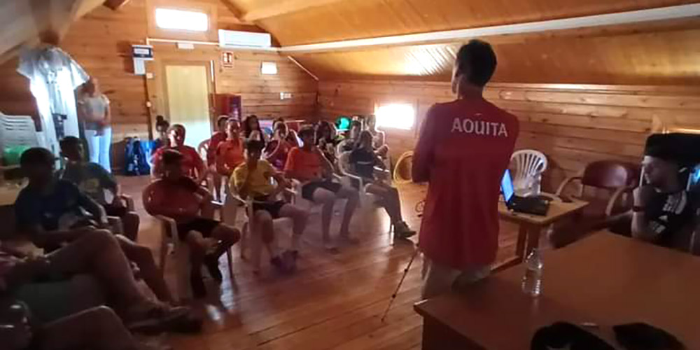 ‘Aouita’ como ejemplo de superación en el Campus de Pádel ‘Summer Camps’ de La Garza