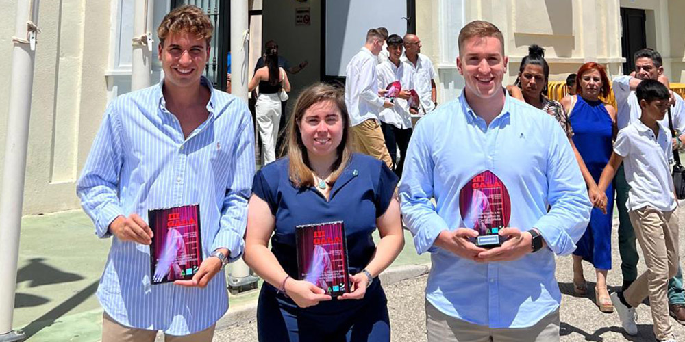 Tres linarenses son homenajeados por la Federación Andaluza de Karate