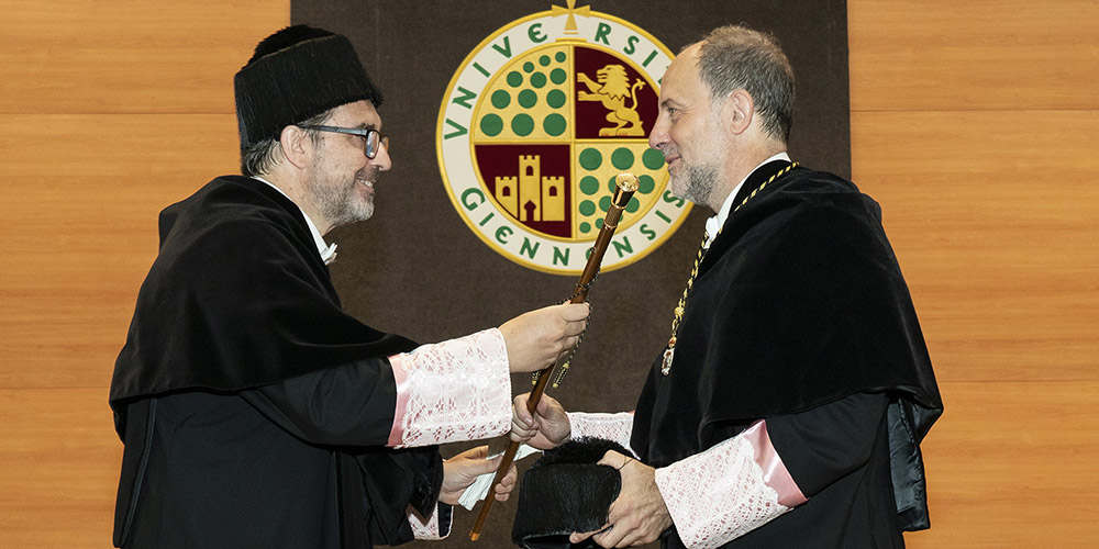 El linarense Nicolás Ruiz investido como Rector de la Universidad de Jaén