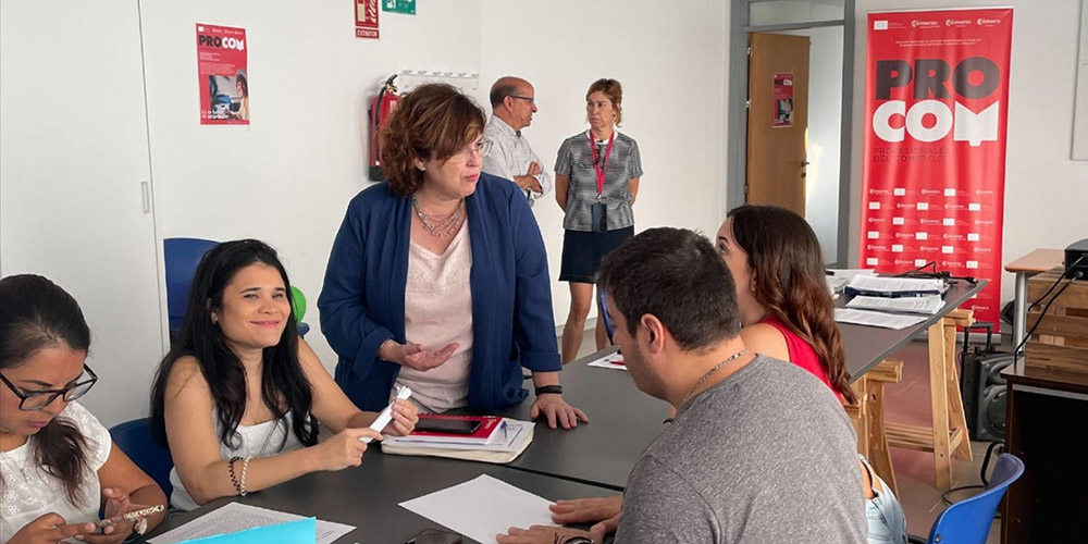 18 PARTICIPANTES EN UN PROGRAMA DE FORMACIÓN EN LA GESTIÓN COMERCIAL EN LINARES