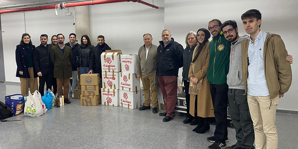 La UJA hace entrega al Banco de Alimentos y a Cáritas de lo obtenido en sus campus de Linares y Jaén