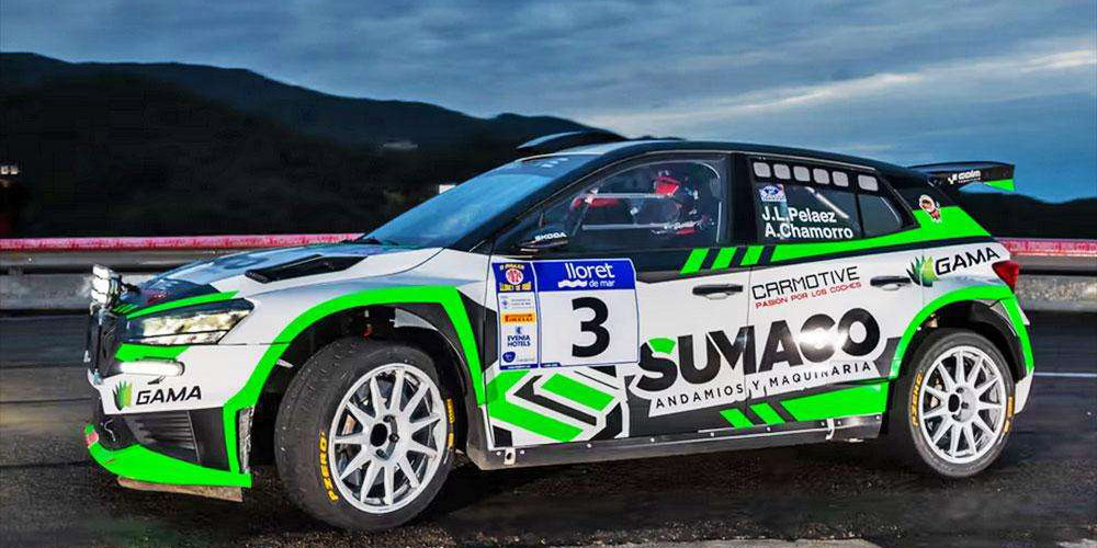 El copiloto linarense Alberto Chamorro logra la victoria en el XI Rally Lloret