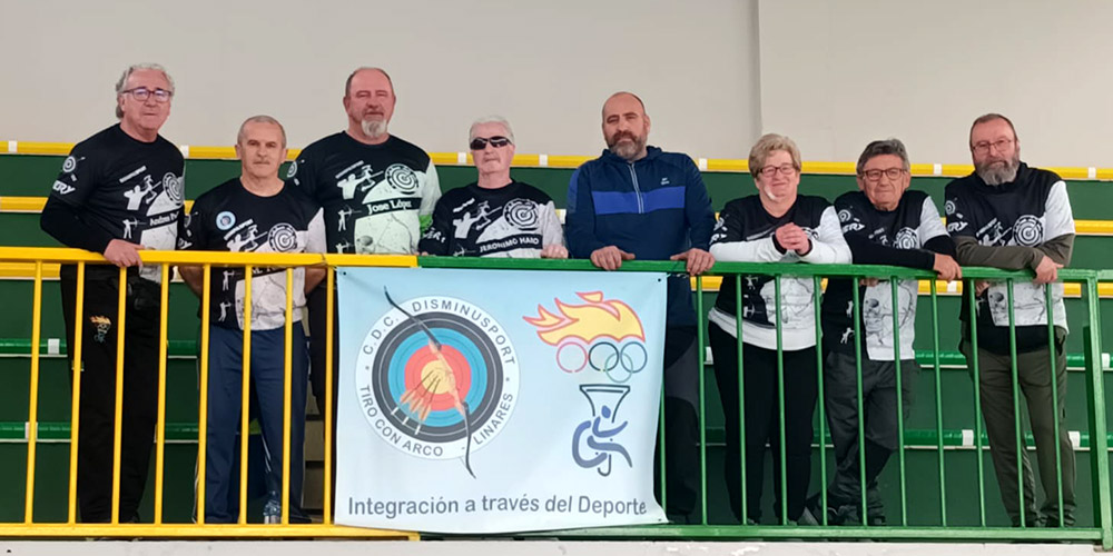 El Club Deportivo Disminusport de Linares destaca en el Campeonato «Ciudad de Tomelloso» de Tiro con Arco en Sala