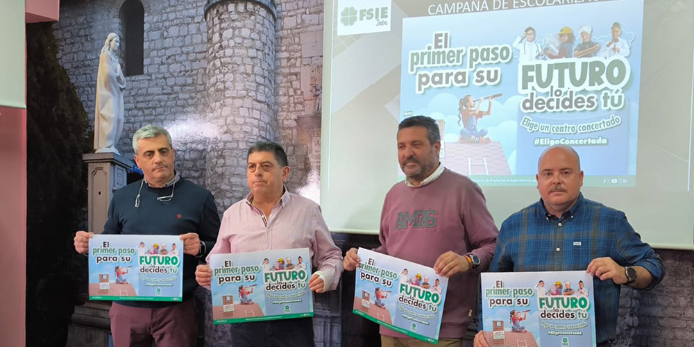FSIE-Jaén presenta su campaña de apoyo a los centros concertados