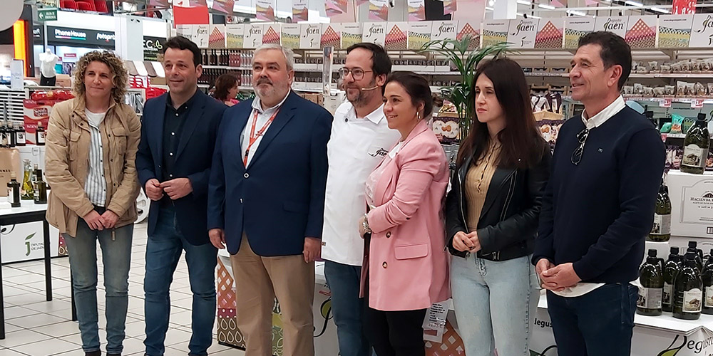 Alcampo y la Diputación de Jaén animan el consumo de productos locales a través de “Degusta Jaén”