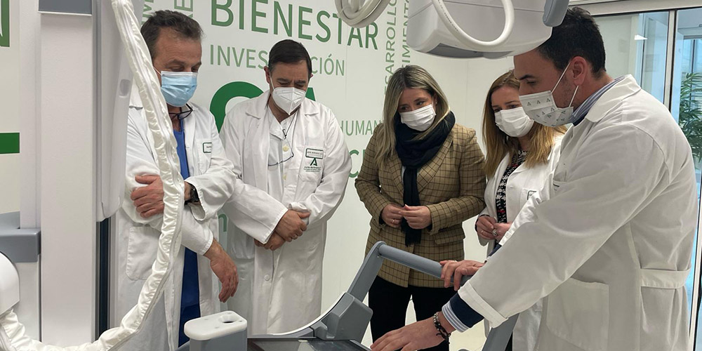 Salud destina un equipo de radiología digital de alta sensibilidad para el Hospital de Linares