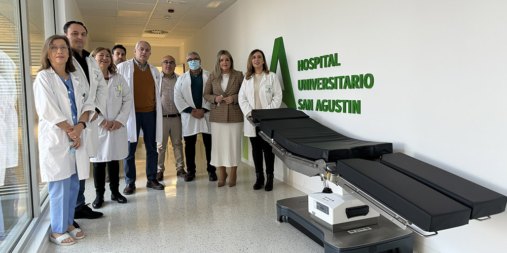 El Hospital de Linares incorpora cinco nuevas mesas quirúrgicas de altas prestaciones